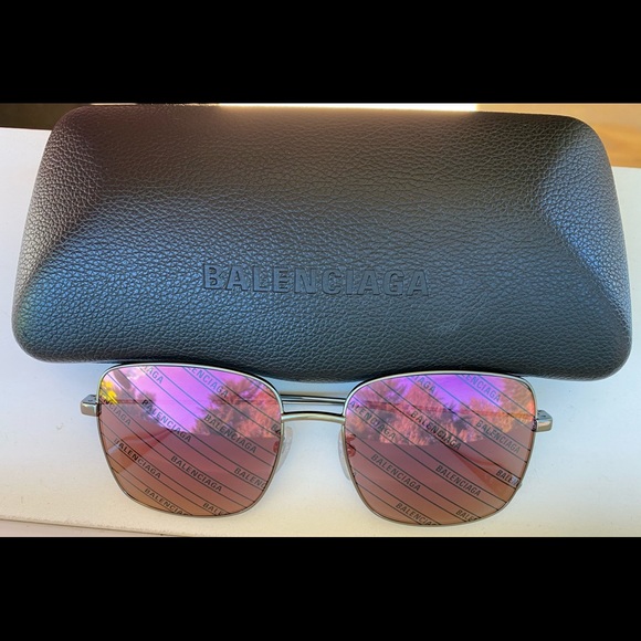 Authentic Balenciaga 57mm Square Sunglasses - Picture 2 of 5